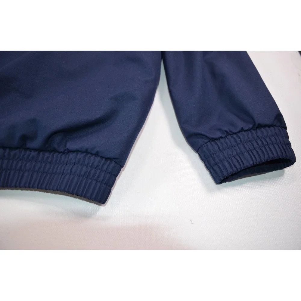 Nike 1/4 Snap Navy Blue Windbreaker Men's XL Pullover Jacket Outdoor